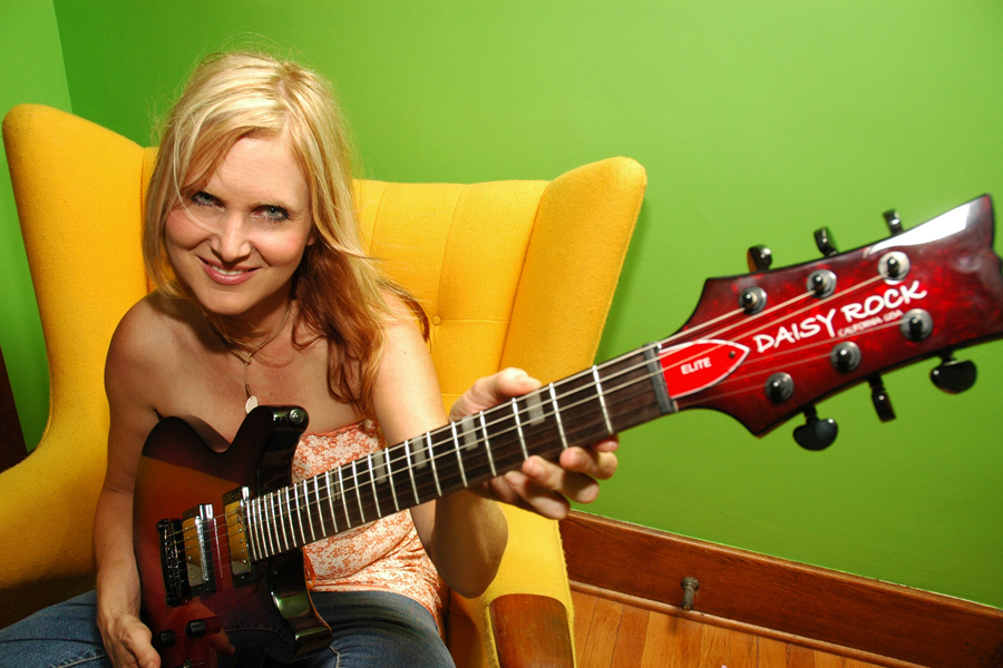 judy and her daisy rock guitar